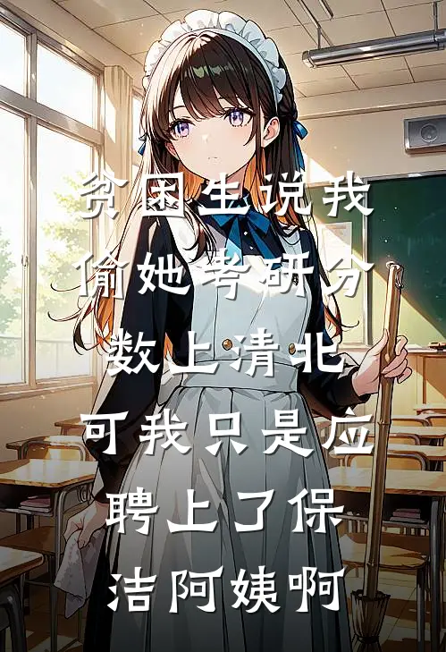 贫困生说我偷她考研分数上清北，可我只是应聘上了保洁阿姨啊