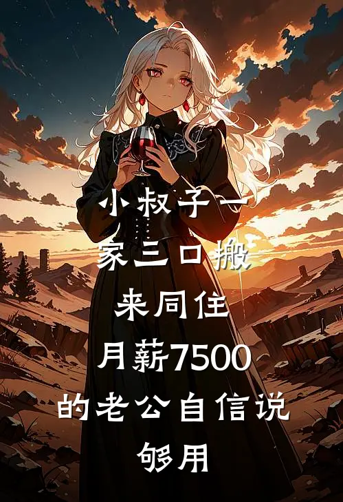 小叔子一家三口搬来同住，月薪7500的老公自信说：够用
