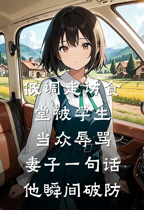 低调走访食堂被学生当众辱骂，妻子一句话他瞬间破防