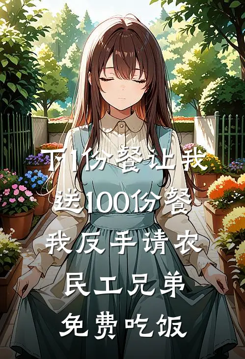 下1份餐让我送100份餐，我反手请农民工兄弟免费吃饭