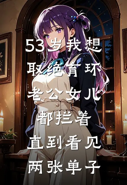 53岁我想取绝育环，老公女儿都拦着，直到看见两张单子