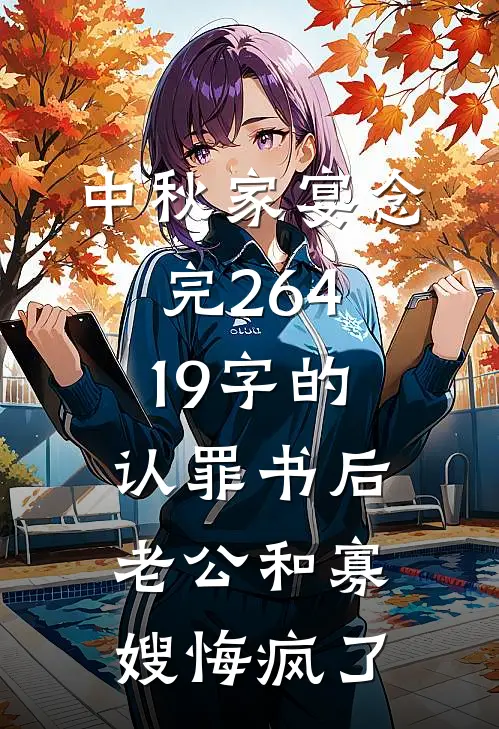 中秋家宴念完26419字的认罪书后，老公和寡嫂悔疯了