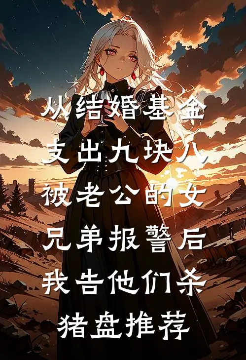 从结婚基金支出九块八被老公的女兄弟报警后，我告他们杀猪盘推荐