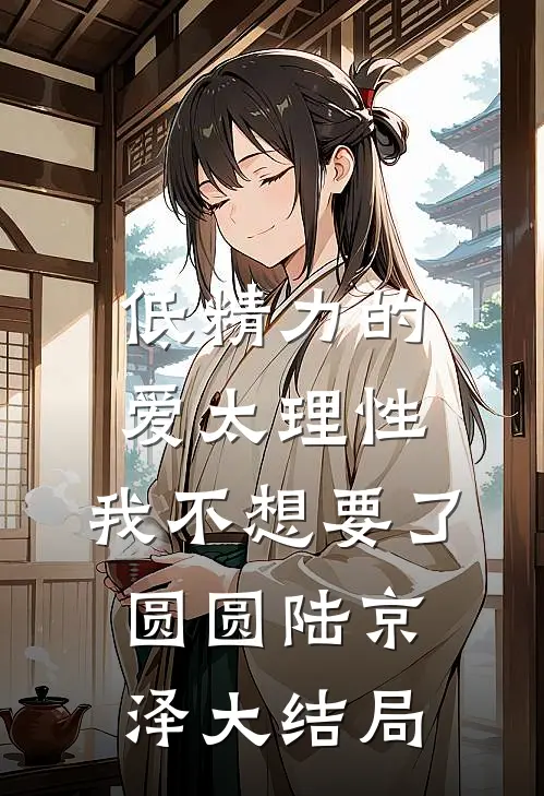 低精力的爱太理性，我不想要了圆圆陆京泽大结局