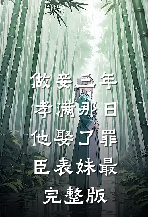 做妾三年，孝满那日他娶了罪臣表妹最完整版