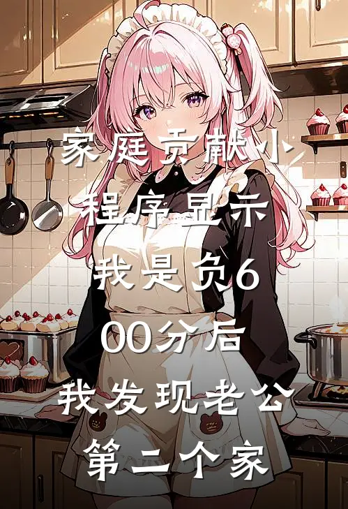 家庭贡献小程序显示我是负600分后，我发现老公第二个家