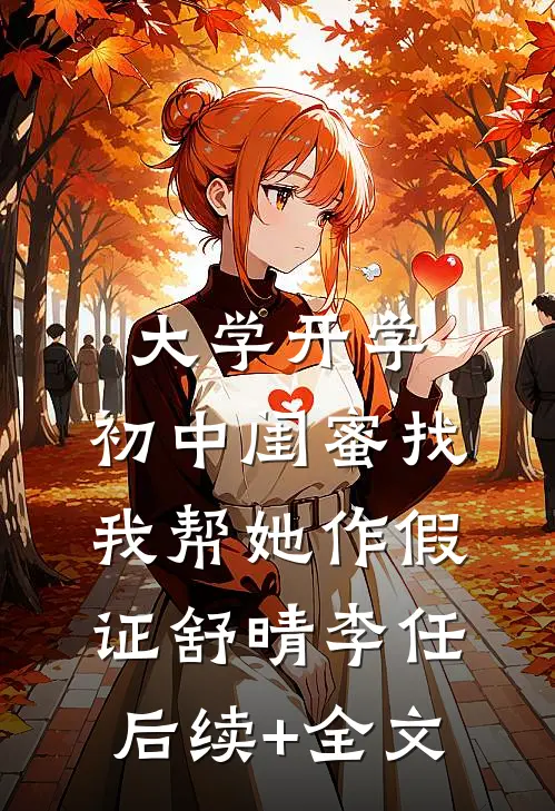 大学开学，初中闺蜜找我帮她作假证舒晴李任后续+全文