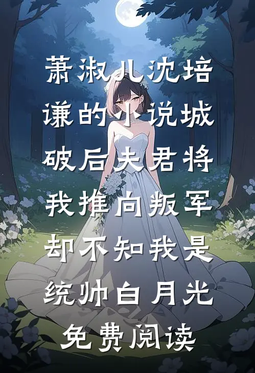 萧淑儿沈培谦的小说城破后夫君将我推向叛军，却不知我是统帅白月光免费阅读