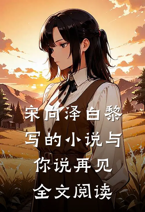 宋向泽白黎写的小说与你说再见全文阅读