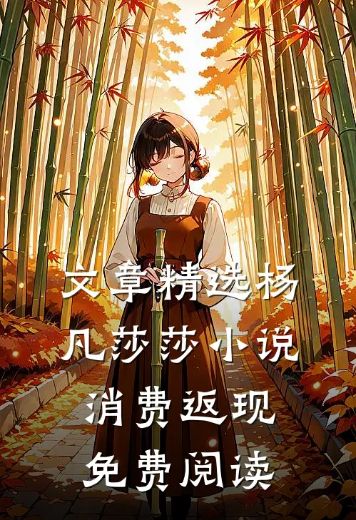 文章精选杨凡莎莎小说消费返现免费阅读