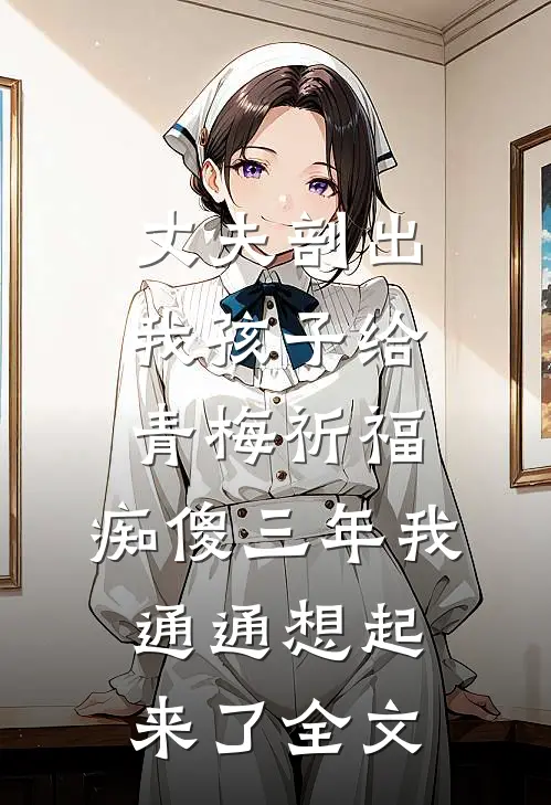 丈夫剖出我孩子给青梅祈福，痴傻三年我通通想起来了全文