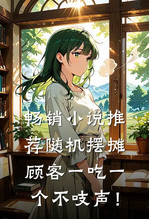 畅销小说推荐随机摆摊，顾客一吃一个不吱声！