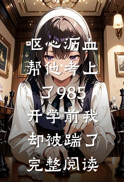 呕心沥血帮他考上了985，开学前我却被踹了完整阅读