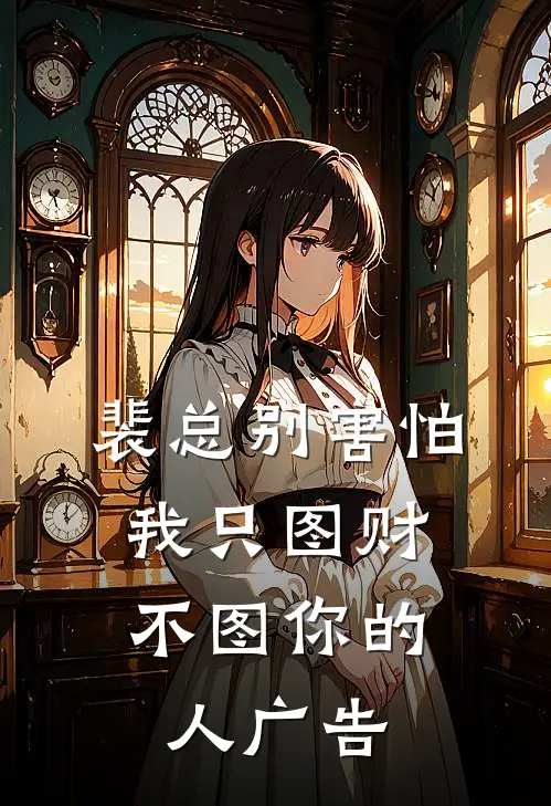 裴总别害怕，我只图财不图你的人广告