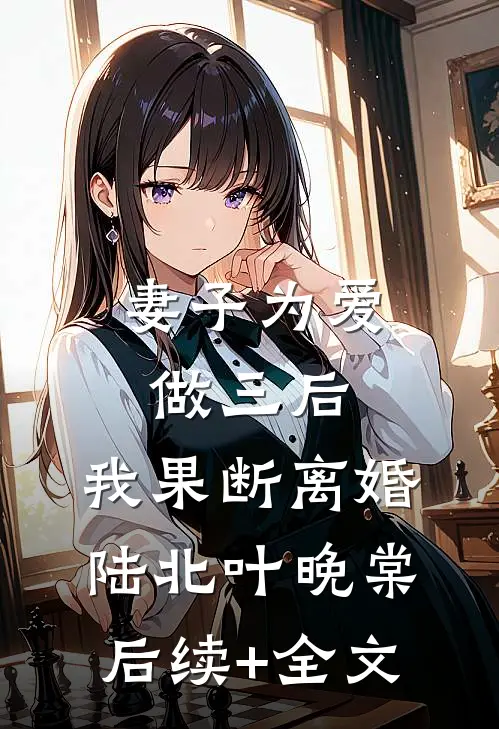 妻子为爱做三后，我果断离婚陆北叶晚棠后续+全文