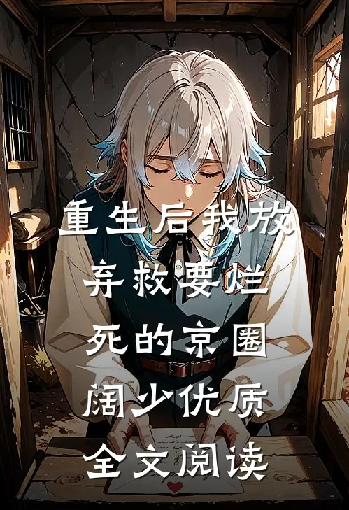 重生后我放弃救要烂死的京圈阔少优质全文阅读