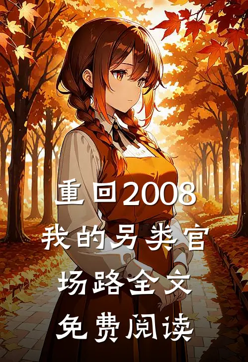 重回2008，我的另类官场路全文免费阅读