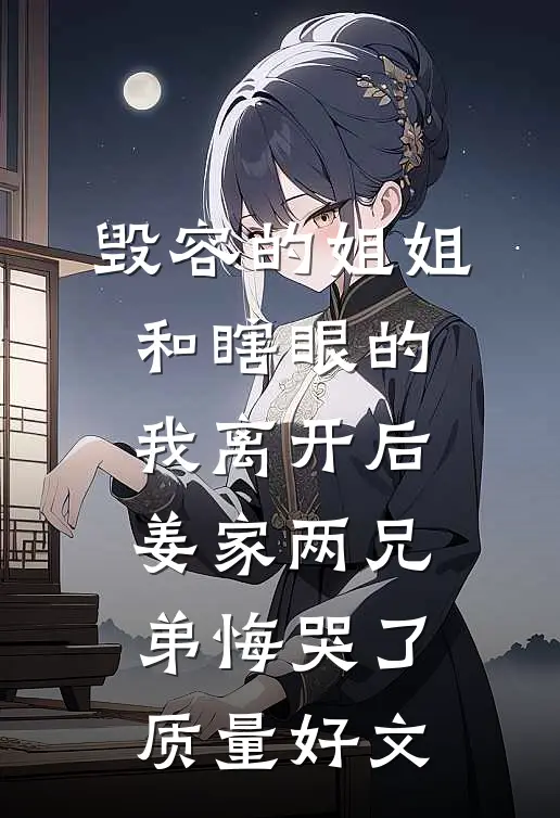 毁容的姐姐和瞎眼的我离开后，姜家两兄弟悔哭了质量好文