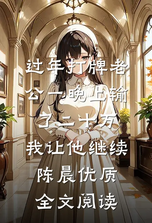 过年打牌老公一晚上输了二十万，我让他继续陈晨优质全文阅读