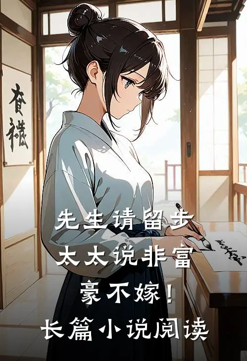先生请留步，太太说非富豪不嫁！长篇小说阅读
