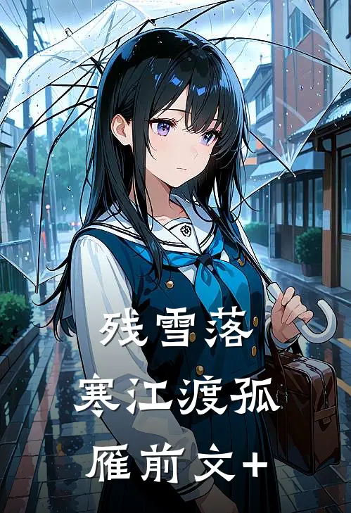 残雪落，寒江渡孤雁前文+