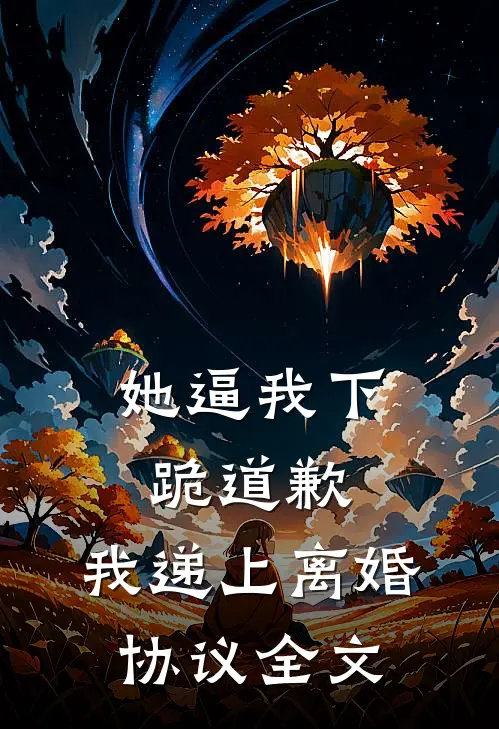 她逼我下跪道歉，我递上离婚协议全文