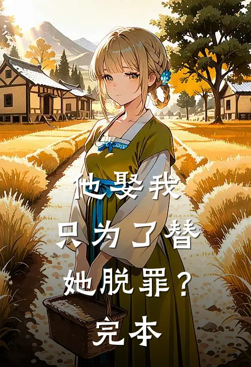 他娶我，只为了替她脱罪？完本