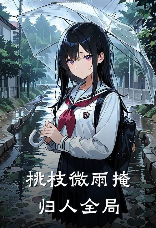 桃枝微雨掩归人全局